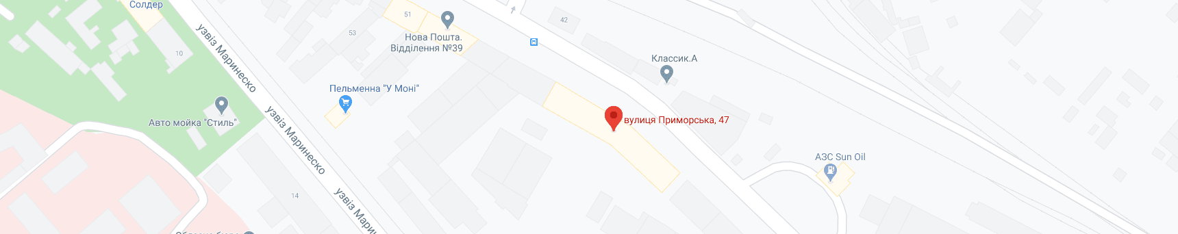 Карта Google Пространство ITown
