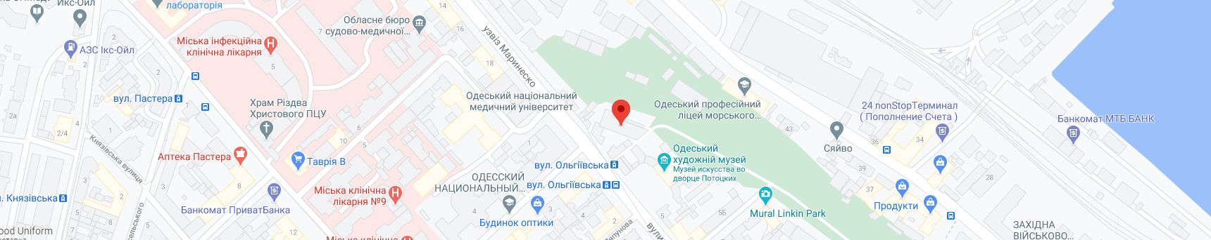 Карта Google Пространство IPark